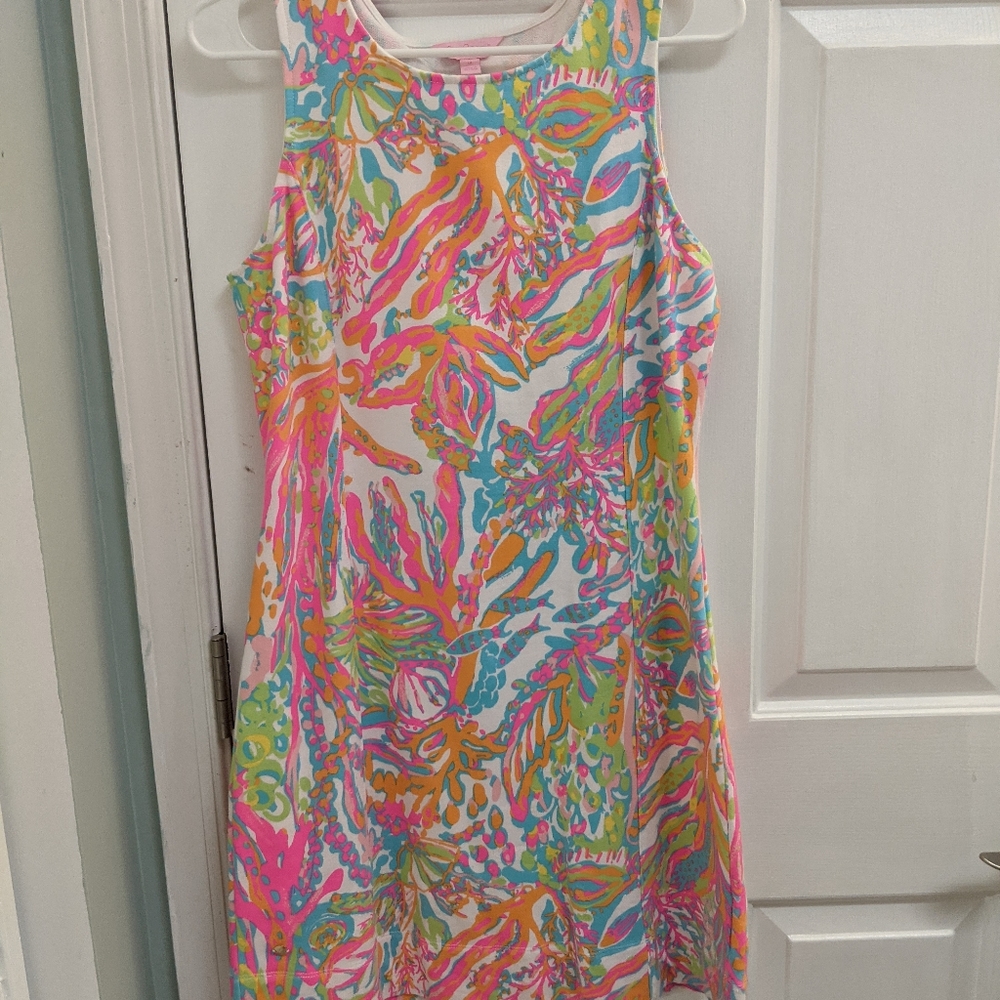 Lilly Pulitzer Keyhole Back scuba dress
